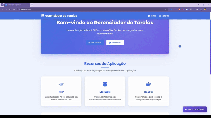Gerenciador de Tarefas